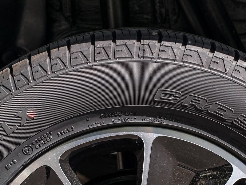 Tire close-up